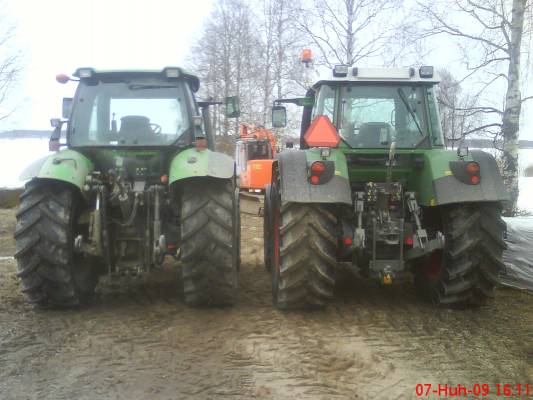 sakemannit
deutz "130" ja fendt 716
Avainsanat: deutz fendt