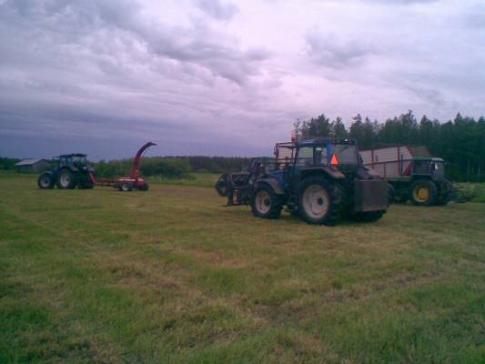 rehunteko kalustoa.....
raktorit ovat valtra n141, valtra 6850, john deere 2650 ja john deere 5420. osa kalustosta puuttuu kuvasta!
Avainsanat: rehu