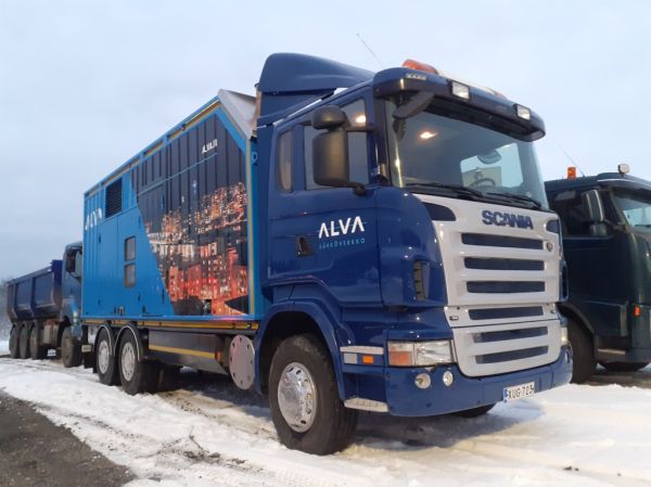 Alvan Scania
Alva sähköverkon Scania.
Avainsanat: Alva Scania Hirvaskangas