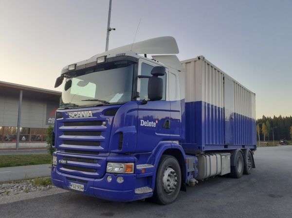 Deleten Scania G420
Deleten Scania G420 huoltoauto.
Avainsanat: Deleten Scania G420 Hirvaskangas