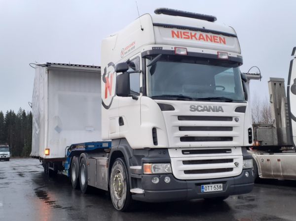 Kuljetus ja Nosto Niskasen Scania
Kuljetus ja Nosto Niskanen Oy:n Scania lavettiyhdistelmä.
Avainsanat: Kuljetus&Nosto Niskanen Scania ABC Hirvaskangas