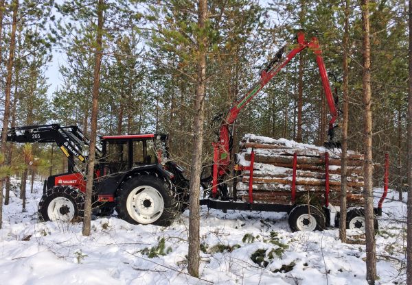 Kuitua tien viereen
Museo kalustolla kuitua tien viereen, harvennuksilta
Avainsanat: Kuitua Tien Viereen Valmet 805 Hakki 36H