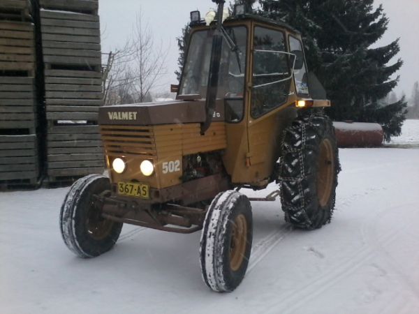 Valmet 502
Valmet 502 ajelua
